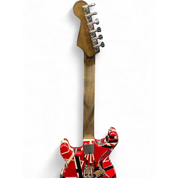 Used EVH Striped Series Frankie Frankie Solid Body Electric Guitar