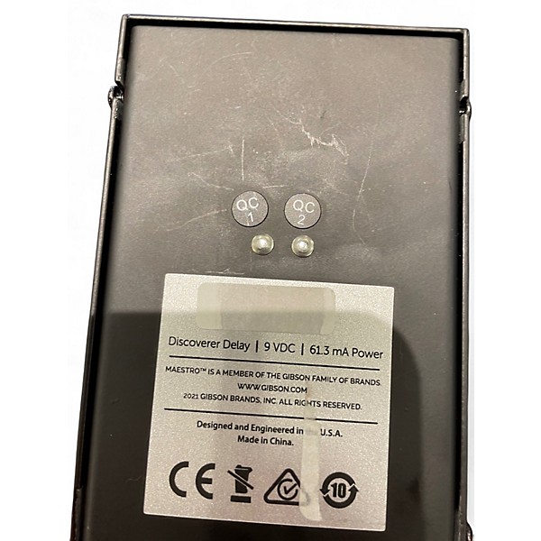 Used Maestro DISCOVER DELAY Effect Pedal