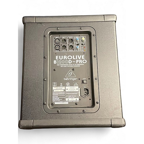 ベリンガー  B1200D-PRO　EUROLIVE Behringer EUROLIVE B1200D-PRO 500W 12