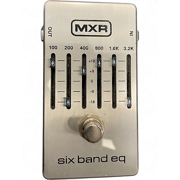 Used MXR M109 6 Band EQ Pedal
