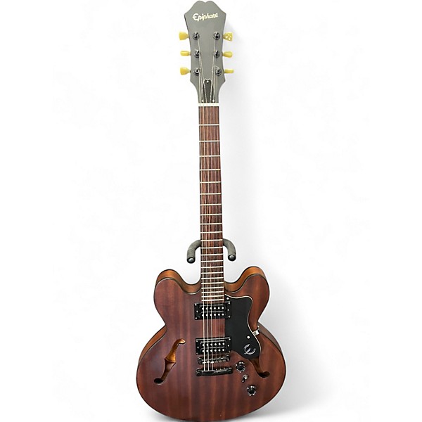 Used Epiphone Dot Studio Natural Hollow Body Electric Guitar