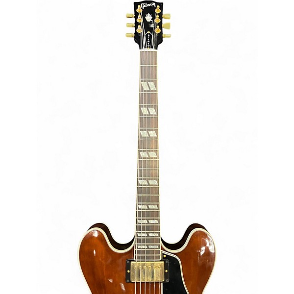 Used Gibson ES345 Custom Reissue WALNUT Hollow Body Electric Guitar