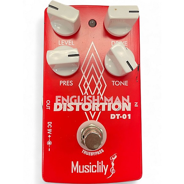 Used Musiclily English Man Distortion Effect Pedal