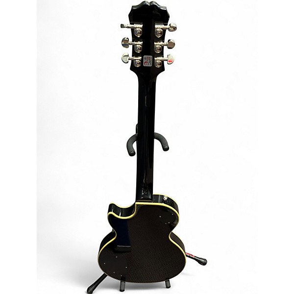 Used Epiphone Les Paul Custom Silverburst Solid Body Electric Guitar