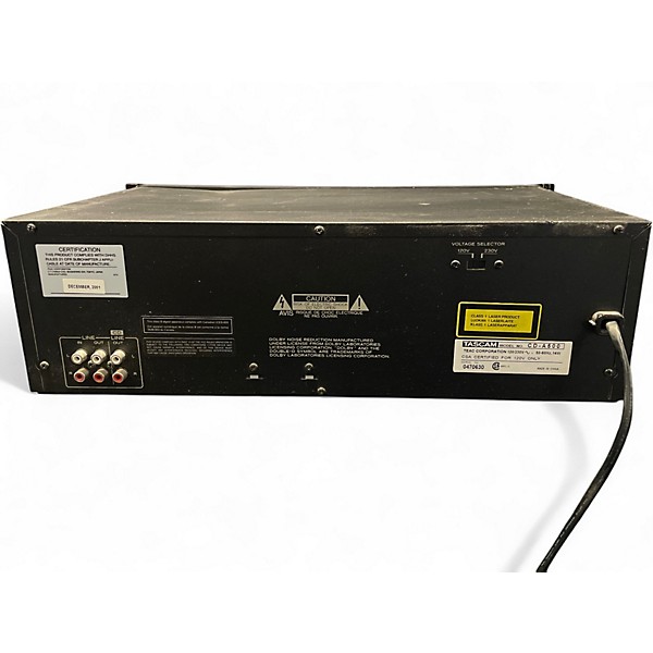 Used TASCAM CDA500 Combo Player