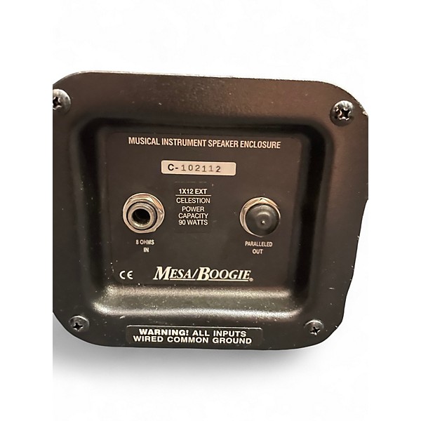 Used MESA/Boogie 1X12 EXT Guitar Cabinet