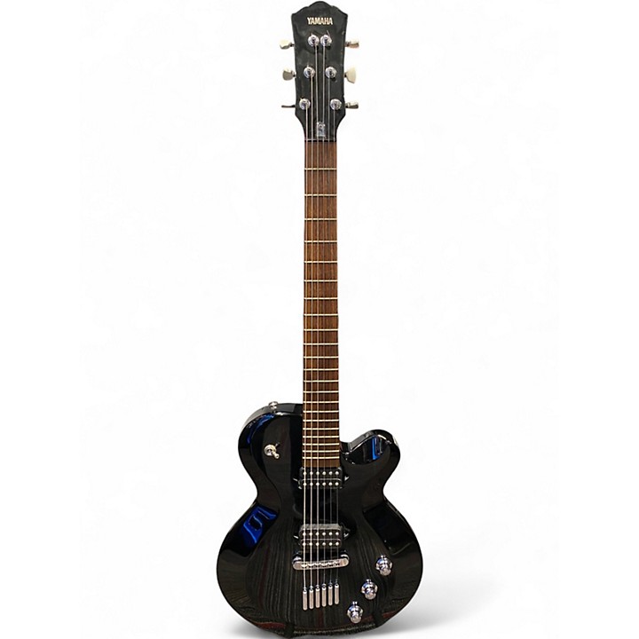 Used Yamaha AES820 Black Solid Body Electric Guitar Black