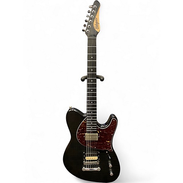 Used Balaguer Thicket Trans black flame Solid Body Electric Guitar