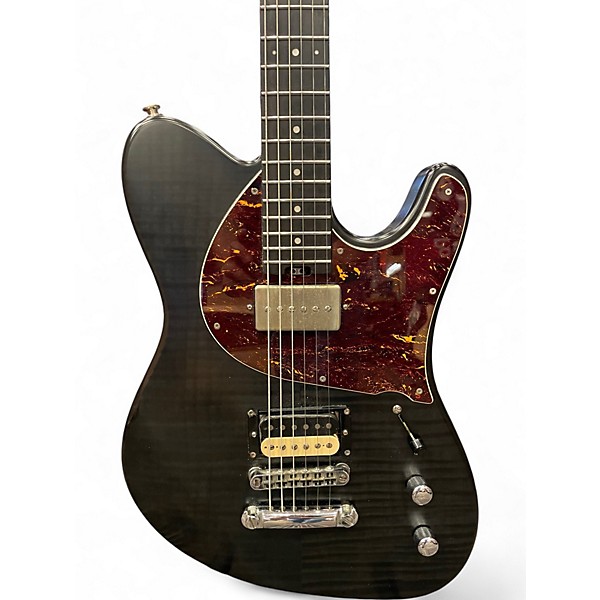 Used Balaguer Thicket Trans black flame Solid Body Electric Guitar