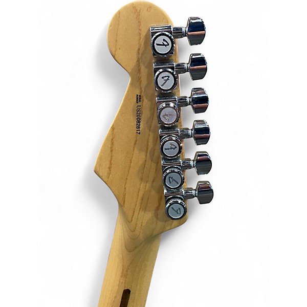 Used 2020 Fender AMERICAN SHOWCASE HSS SKY BURST Solid Body Electric Guitar