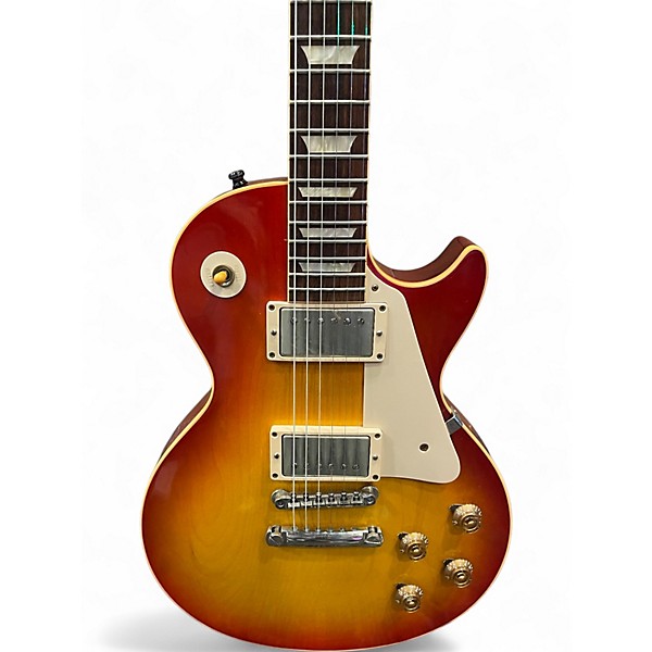 Used 2006 Gibson LPR8 1958 Les Paul Reissue WASHED CHERRY Solid Body Electric Guitar