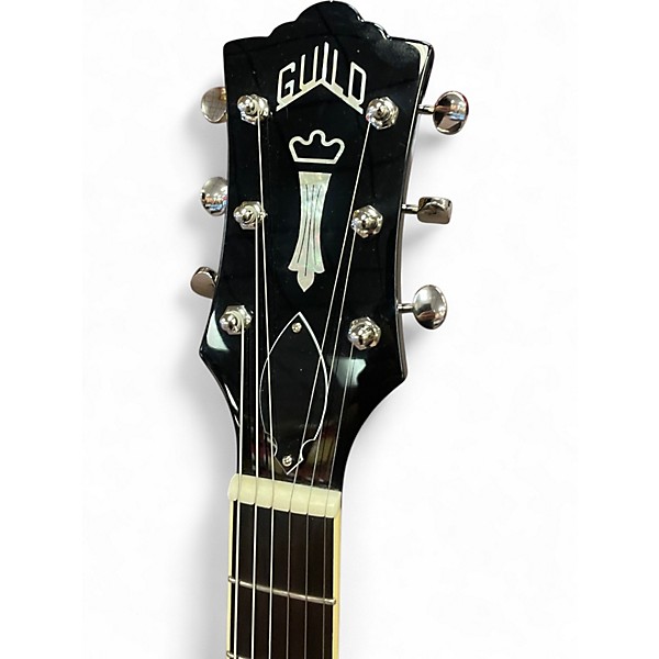Used Guild Starfire III Dark Green Hollow Body Electric Guitar