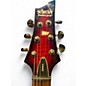 Used Schecter Guitar Research Demon 6 Crimson Red Burst Solid Body Electric Guitar