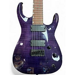Used ESP LTD SH-207 Trans Purple Solid Body Electric Guitar
