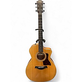 Used Taylor 214CE Natural Acoustic Electric Guitar
