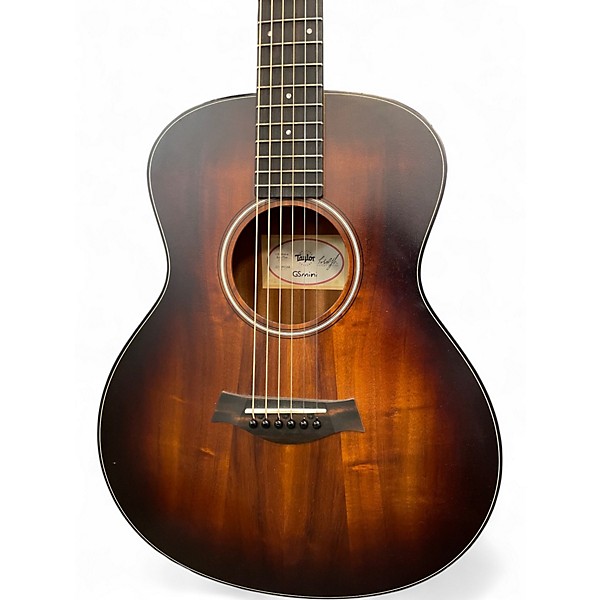 Used Taylor GS Mini-e Koa Plus Shaded Edgeburst Acoustic Electric Guitar