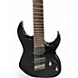 Used Ibanez RGMS7 Black Solid Body Electric Guitar