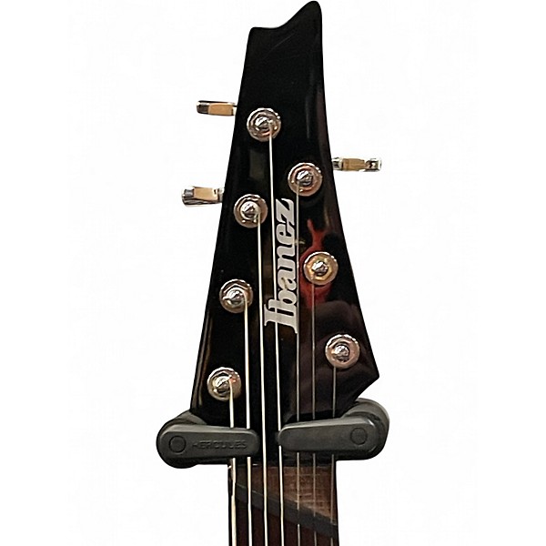 Used Ibanez RGMS7 Black Solid Body Electric Guitar