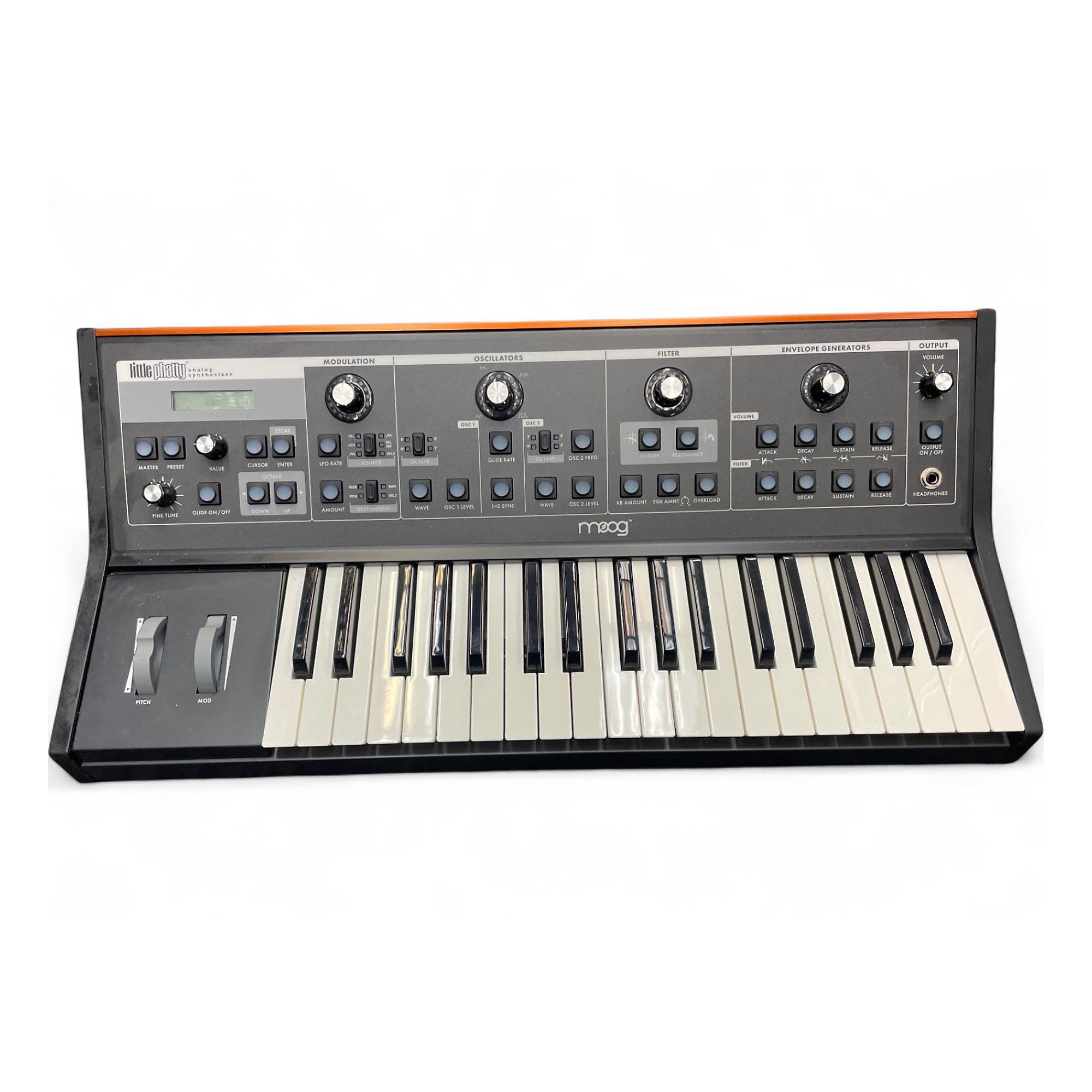 Moog little phatty STAGE II モーグ　限定カラー Used Moog LPT006 Little Phatty Stage II Synthesizer | Guitar