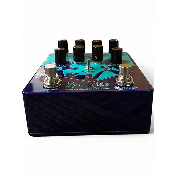 Used EarthQuaker Devices Pyramids Stereo Flanging Device Effect Pedal