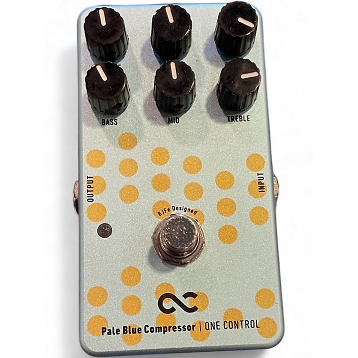 Used One Control Pale Blue Compressor Effect Pedal | Guitar Center
