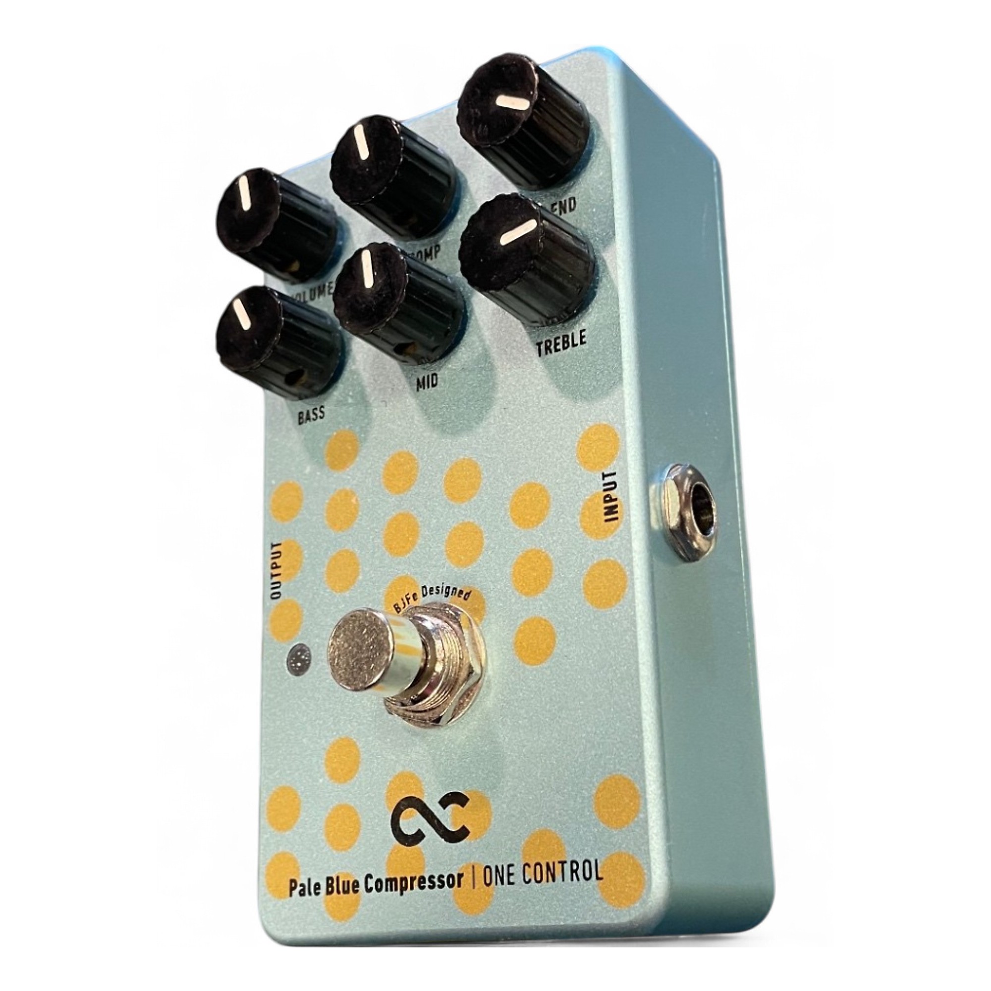 Used One Control Pale Blue Compressor Effect Pedal | Guitar Center