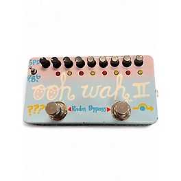 Used ZVEX OOH WAH II Effect Pedal
