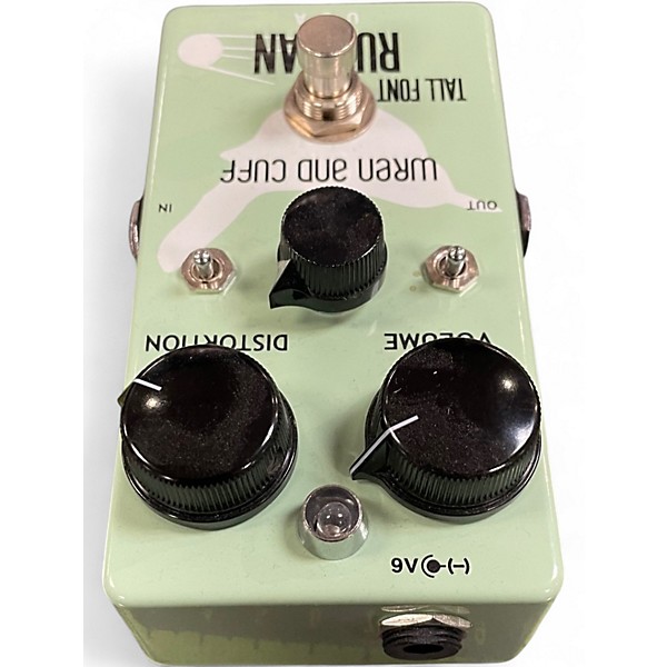 Used Wren And Cuff Tall Font Russian Mod Effect Pedal