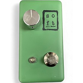 Used Soft Sounds Green Drive Effect Pedal