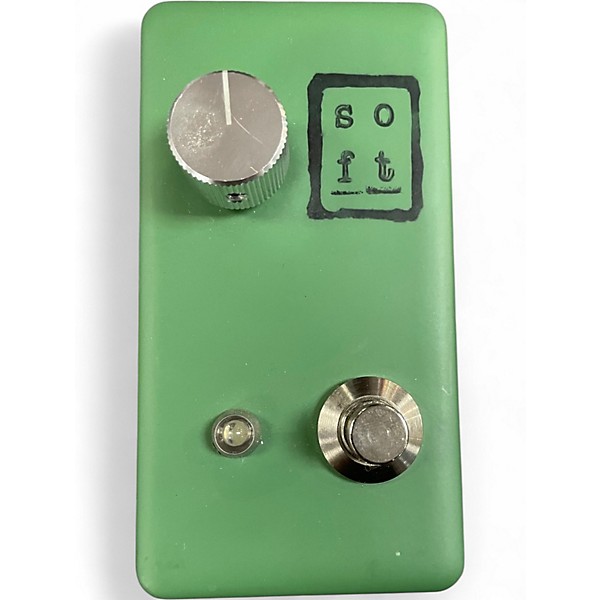 Used Soft Sounds Green Drive Effect Pedal