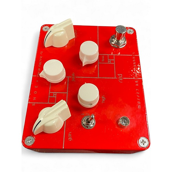 Used Spiral Electric Fx Red Spiral Drive Effect Pedal