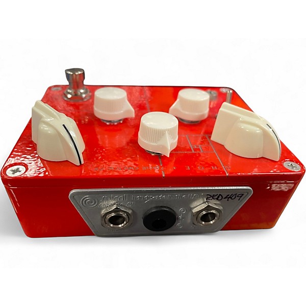 Used Spiral Electric Fx Red Spiral Drive Effect Pedal