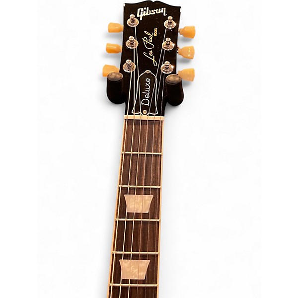 Used 2021 Gibson Les Paul Deluxe 70s Heritage Cherry Sunburst Solid Body Electric Guitar