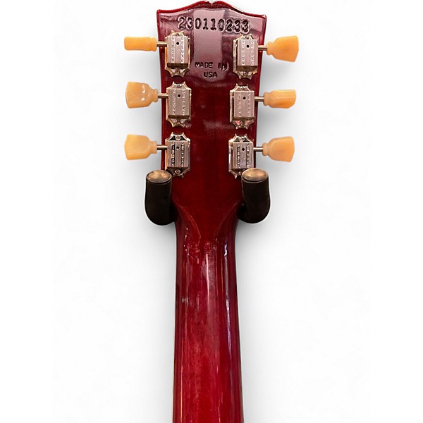 Used 2021 Gibson Les Paul Deluxe 70s Heritage Cherry Sunburst Solid Body Electric Guitar