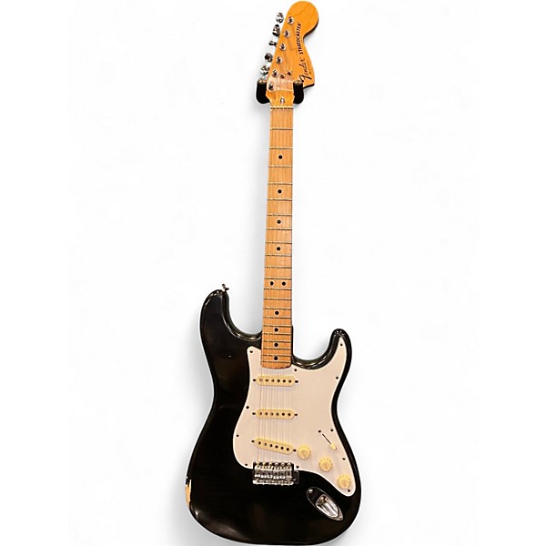 Vintage 1979 Fender Stratocaster Black Solid Body Electric