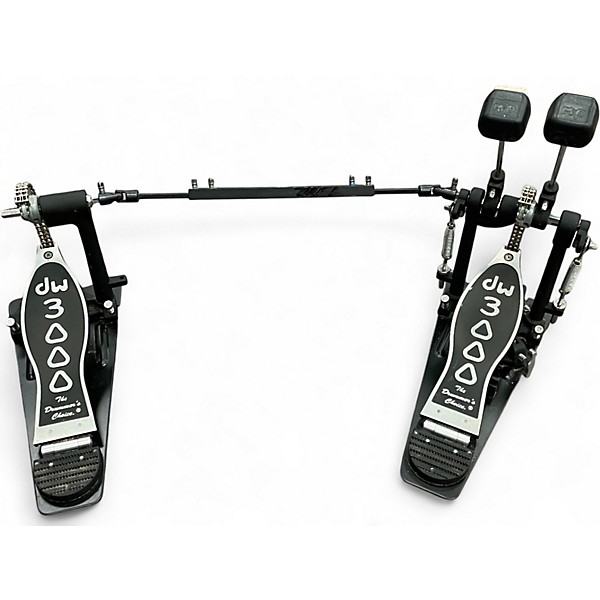 Used DW 3000 Series Double Double Bass Drum Pedal