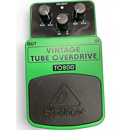 Used Behringer TO800 Vintage Tube Overdrive Effect Pedal