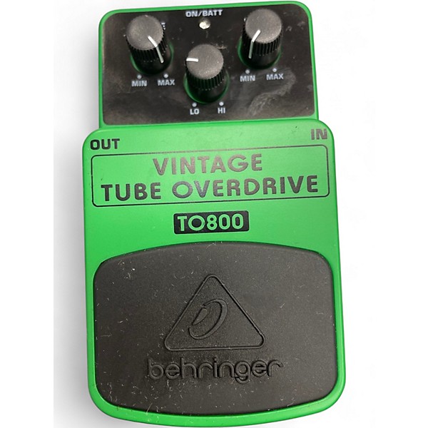 Used Behringer TO800 Vintage Tube Overdrive Effect Pedal
