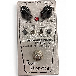 Used Ramble Fx Twin Bender Unprofessional MKII Effect Pedal