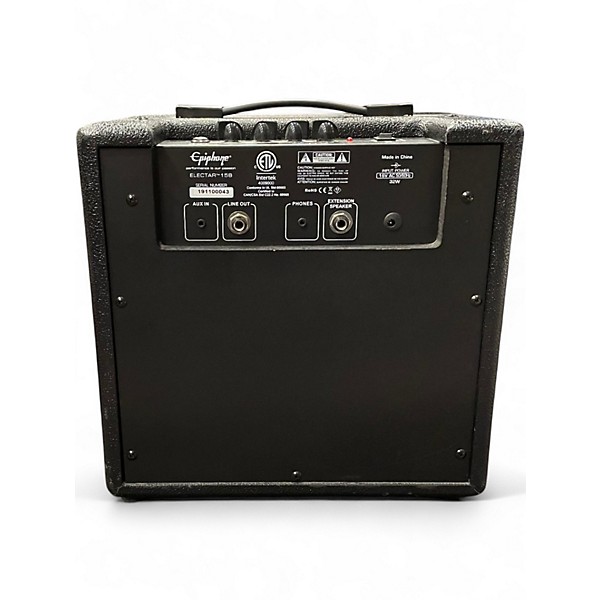 Used Epiphone Electar 15B Bass Combo Amp