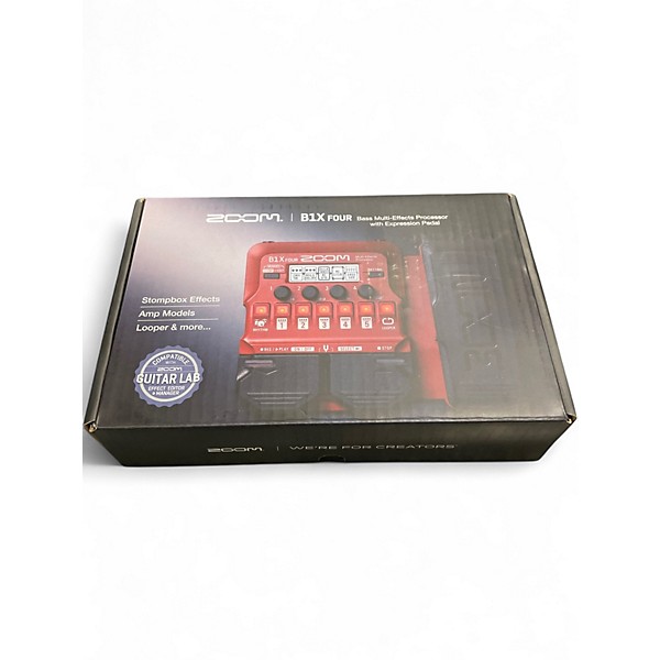 Used Zoom B1X Four Effect Processor