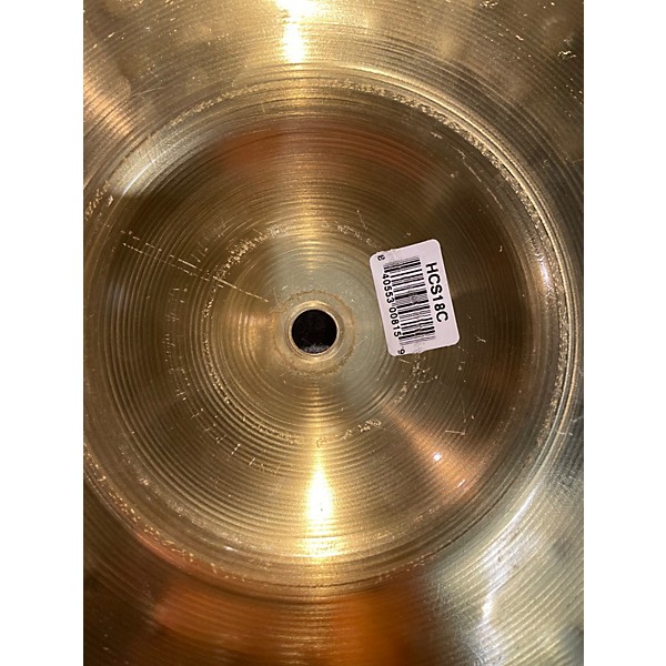 Used MEINL 18in HCS Crash Cymbal