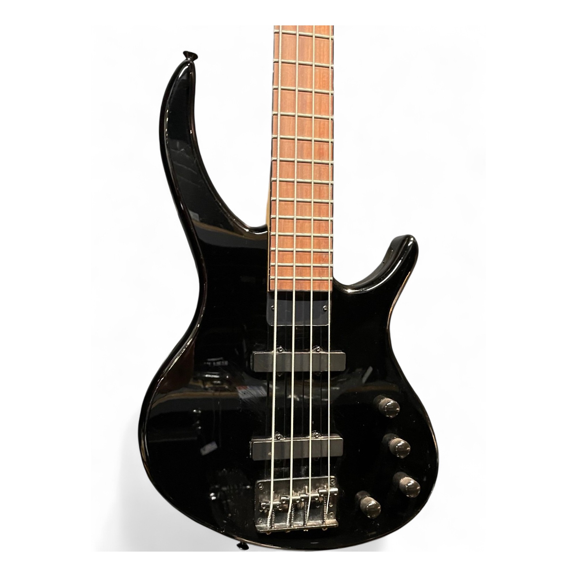 Used Tobias Toby Standard IV Black Electric Bass Guitar Black