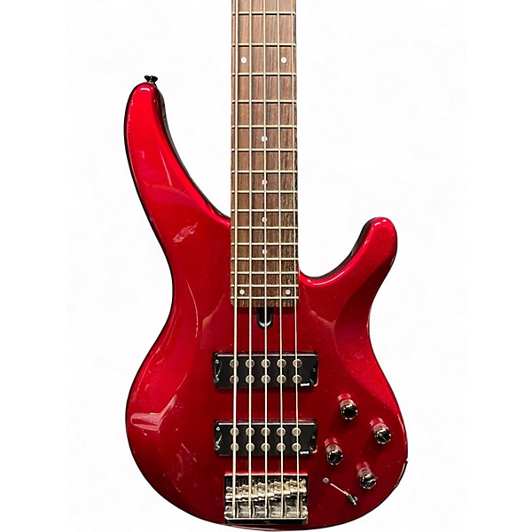 Used Yamaha TRBX305 Candy Apple Red Electric Bass Guitar