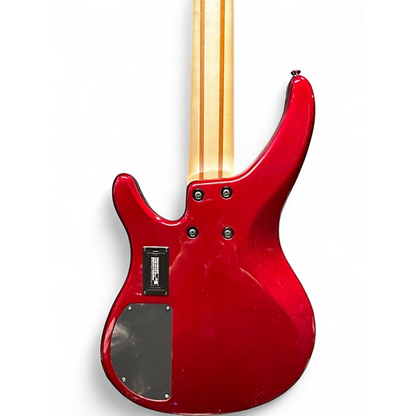 Used Yamaha TRBX305 Candy Apple Red Electric Bass Guitar