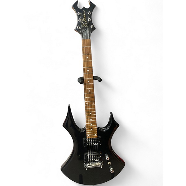 Used B.C. Rich VG1 Virgin Black Solid Body Electric Guitar