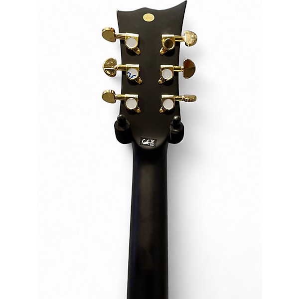Used Harley Benton SC-1000 BK Matte Black Solid Body Electric Guitar
