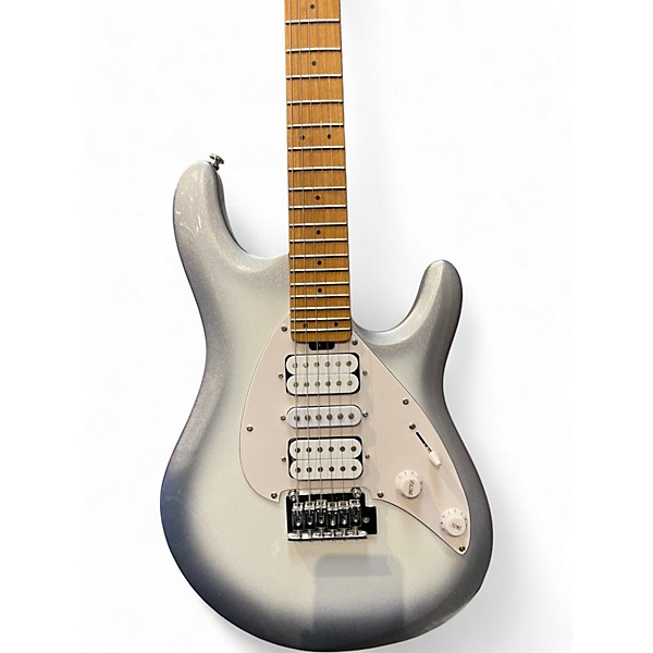 Used Ledux ST HSH Silverburst Solid Body Electric Guitar