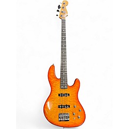 Used Fender Jazz Bass 24 4 String ORANGE BURST Electric Bass Guitar