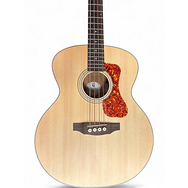 Used Guild B-240E Natural Acoustic Bass Guitar